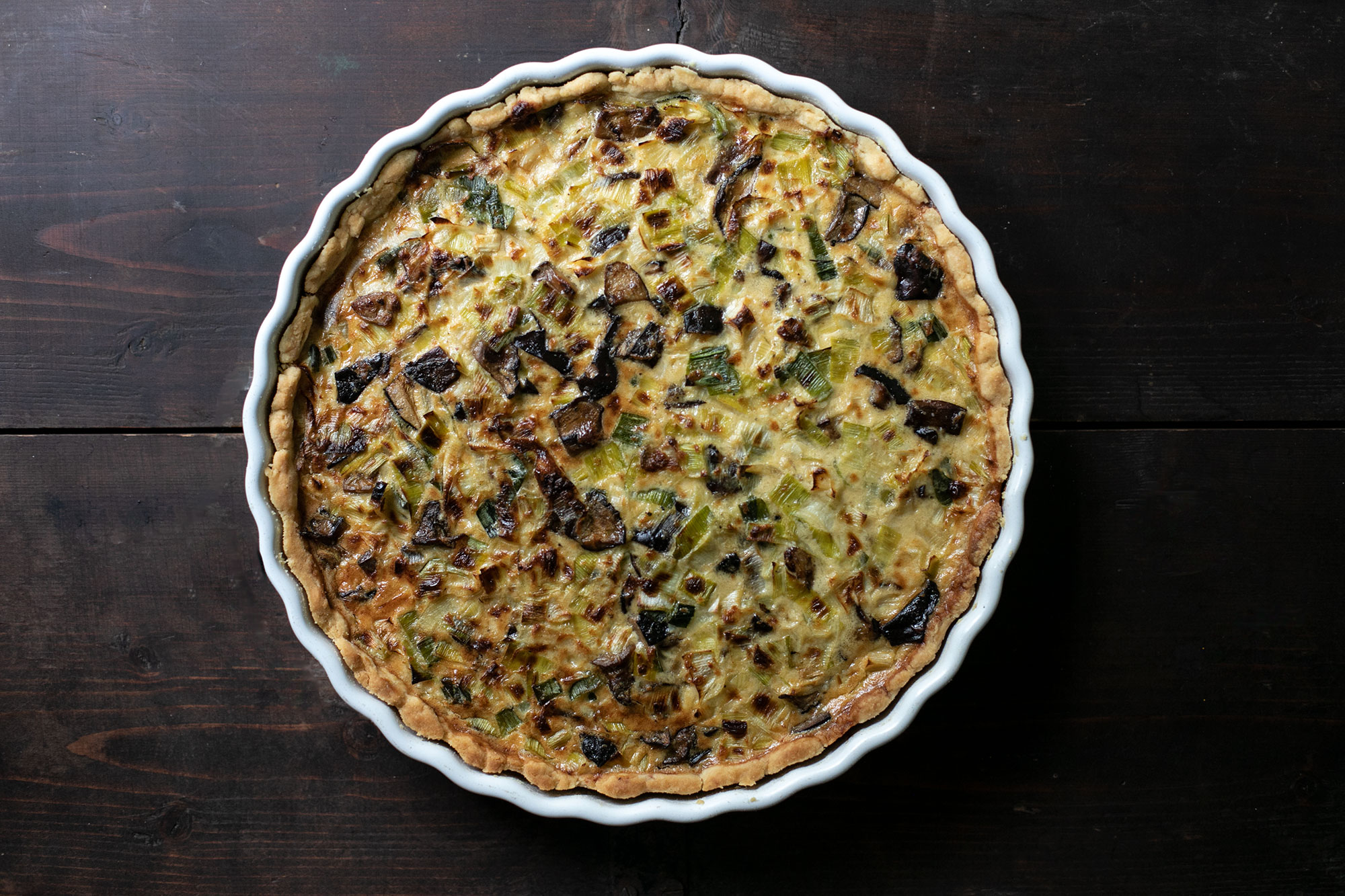 Lauch Quiche Mit Pilzen Der Ultrasaftige Herbstgenuss